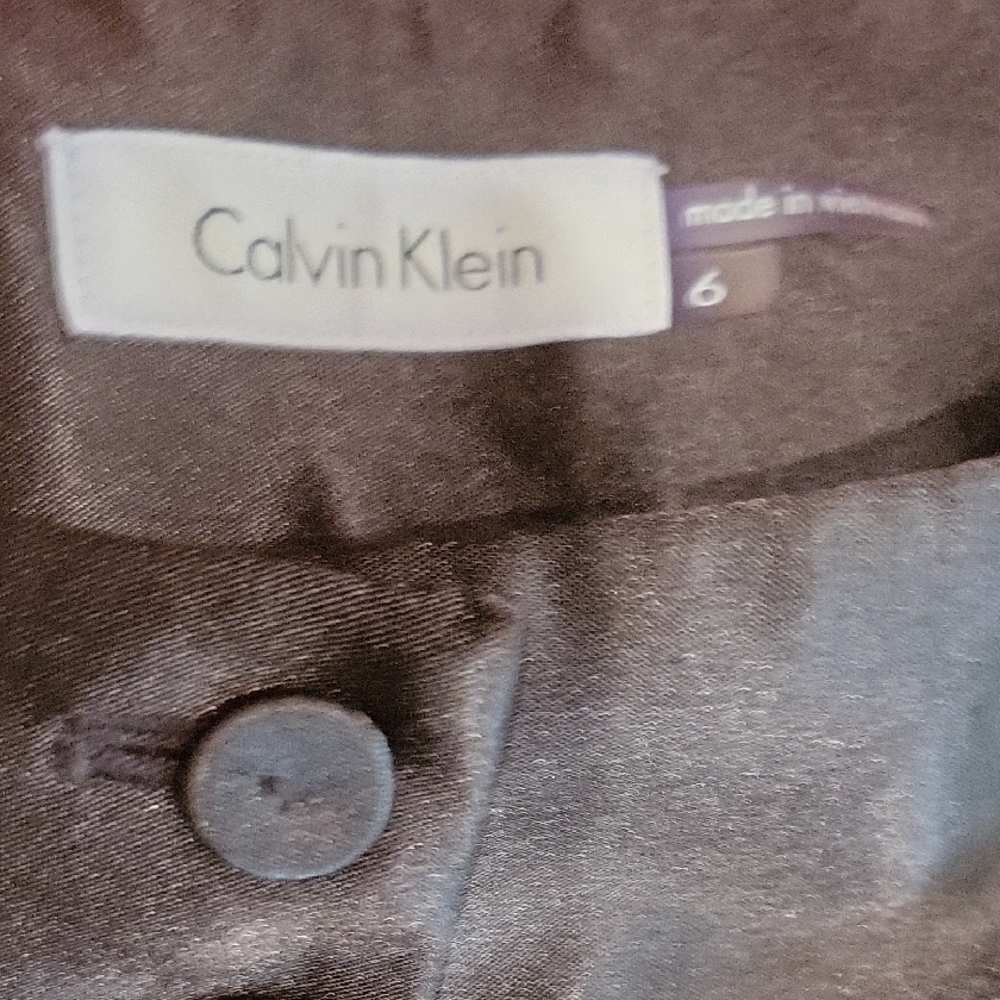 Calvin Klein Black Women's Trousers - Picture 2 of 5